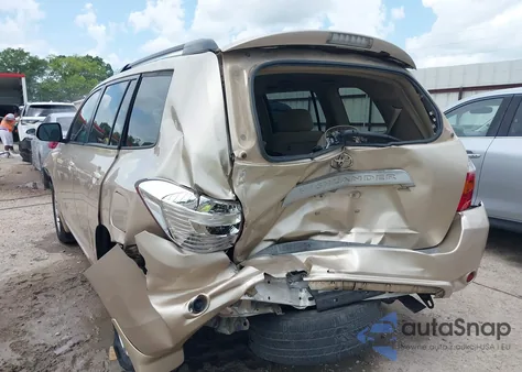 2010 Toyota Highlander Base V6 from USA, damaged, VIN 5TDZK3EH9AS018030